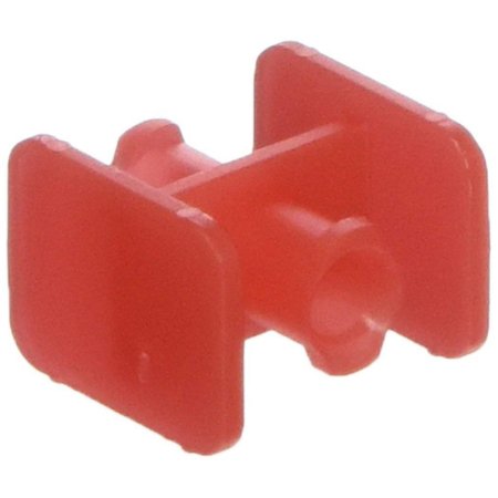 Connector RapidFill LL Polypropylene Red Sterile .. .  .  